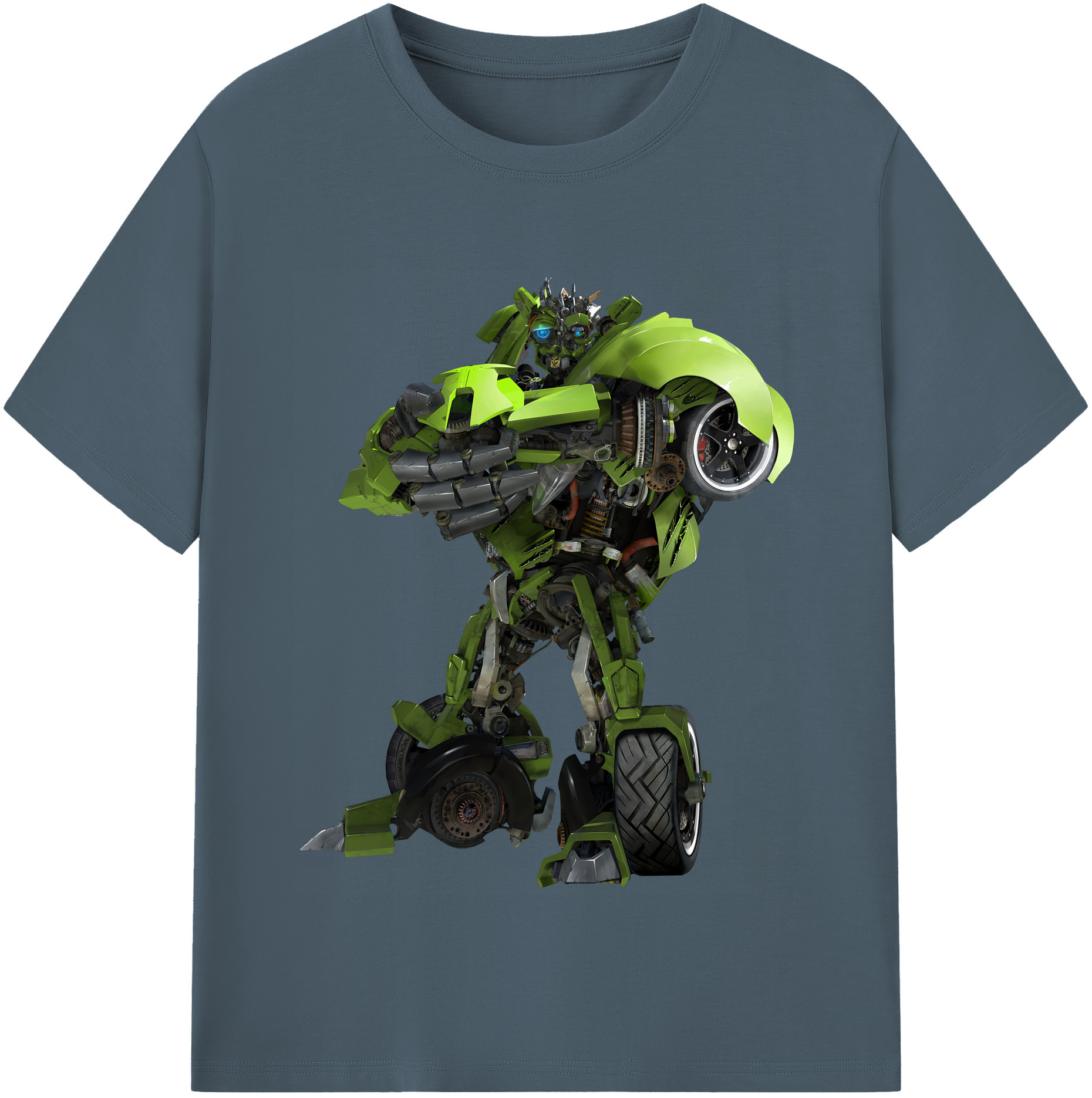 （画像用） Transformers トランスフォーマー 綿100％半袖Tシャツ（フロントプリント）